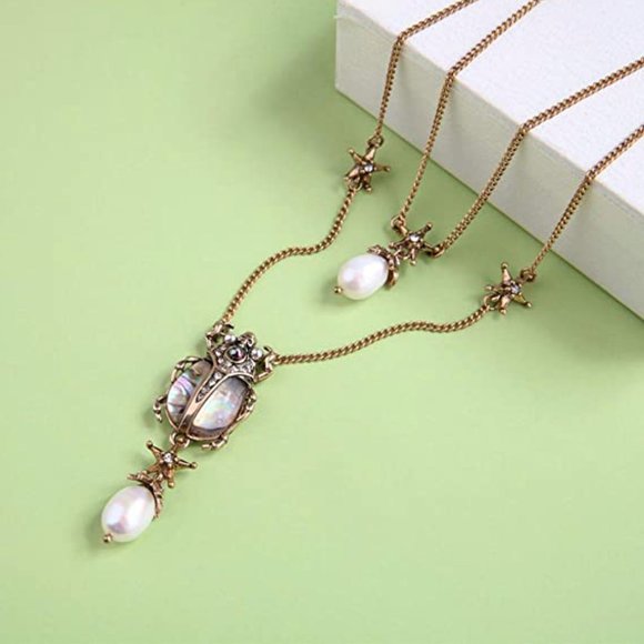 Anthropologie Insect Double Necklace - Picture 5 of 5